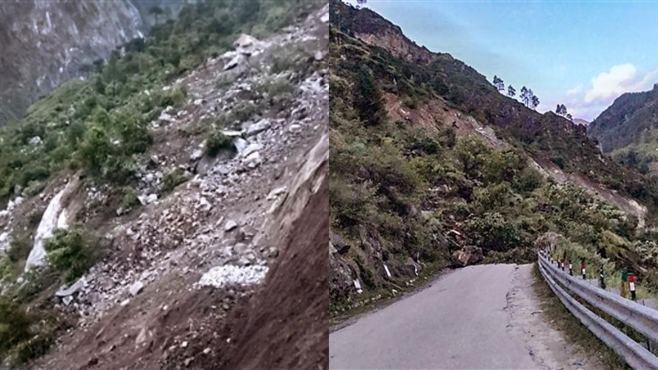 IN PHOTOS: Kinnaur district cut off from Shimla following major landslide