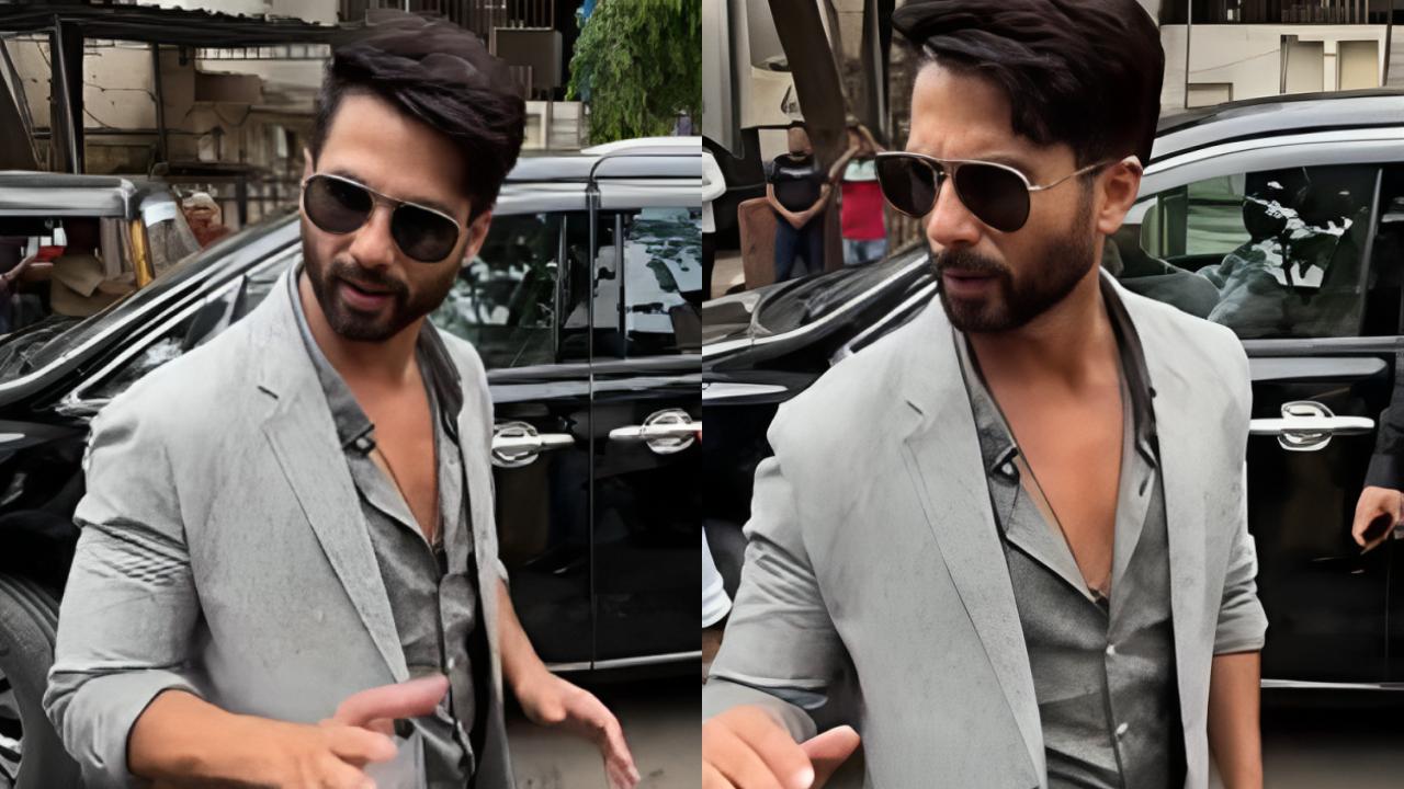 Shahid Kapoor's sassy encounter with paparazzi at a star-studded wedding reception goes viral. Read more.