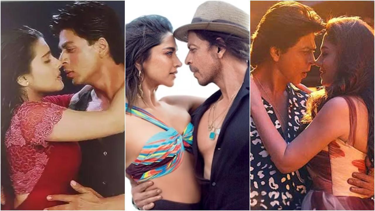 Shah Rukh Khan's on-screen chemistry with his leading ladies
