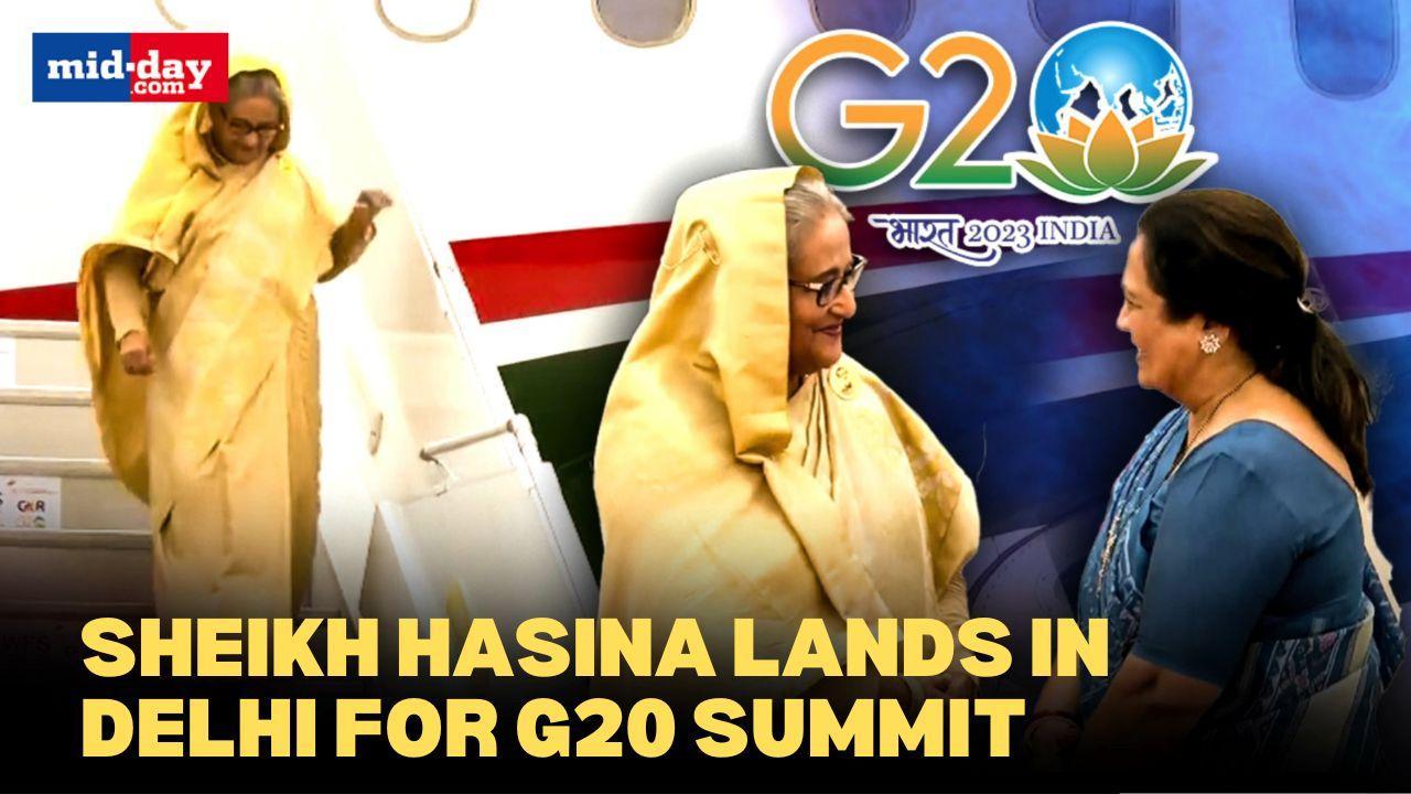 G20 Summit 2023: Bangladeshi Prime Minister Sheikh Hasina lands in New Delhi
