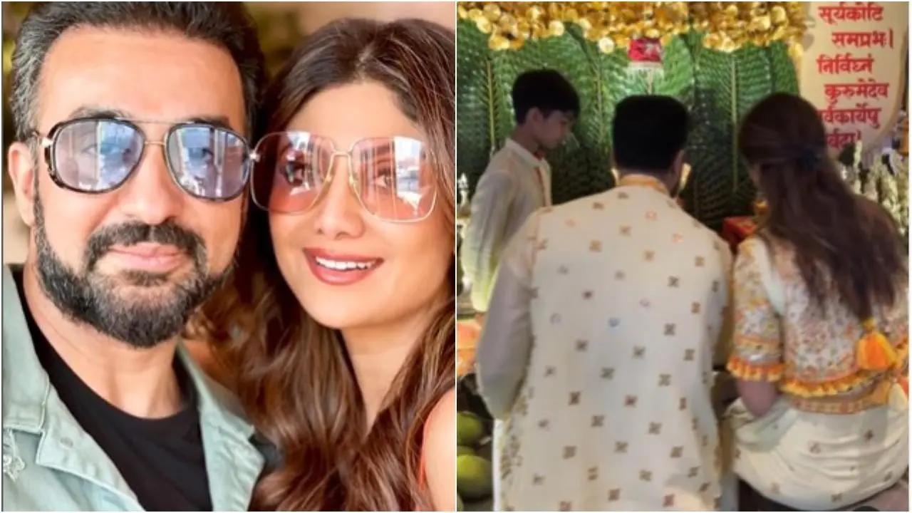 Shilpa Shetty's husband Raj Kundra returns to Instagram on Ganesh Chaturthi and sends a message to well-wishers and haters. Read More