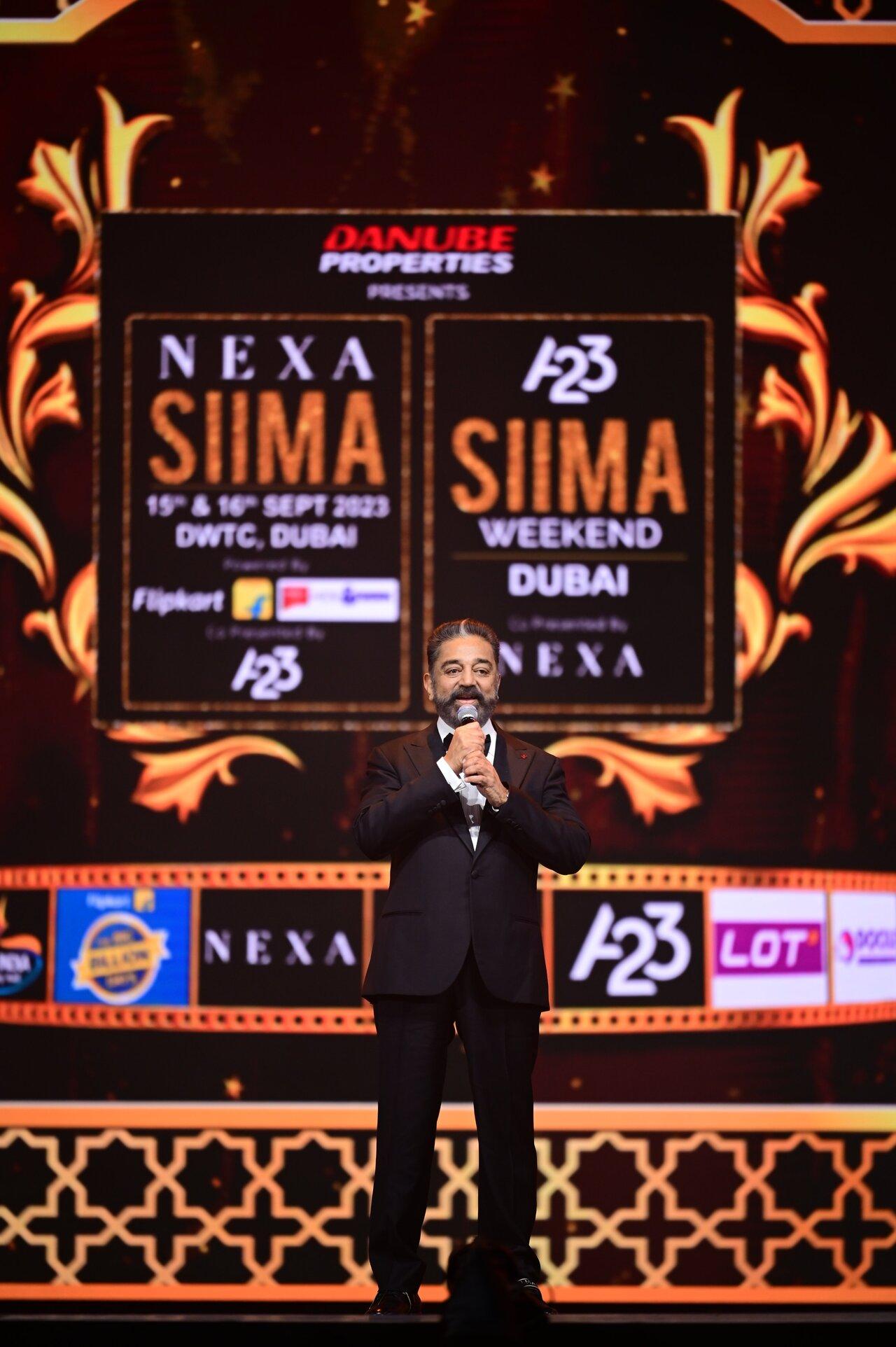 Kamal Haasan, the legend and charismatic powerhouse, clinches the Popular Choice Best Actor (Tamil) award for his remarkable role in Vikram at SIIMA 2023. The actor also won the Best Playback SInger award for Pathala Pathala from Vikram 