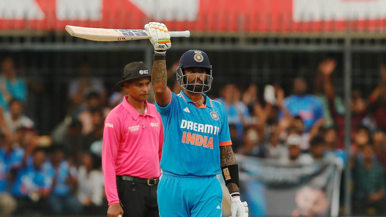 Suryakumar Yadav smashes third-fastest ODI fifty by an Indian, hits four sixes in a row: Watch