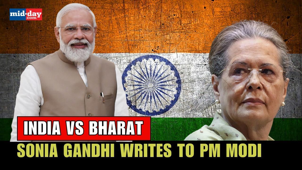 India vs Bharat: Sonia Gandhi writes to PM Modi about special parliament session