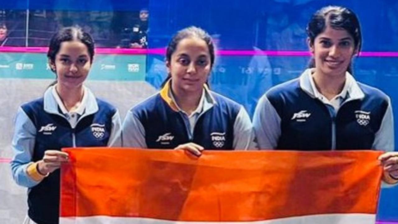 Asian Games 2023: Indian women's squash team signs off with bronze