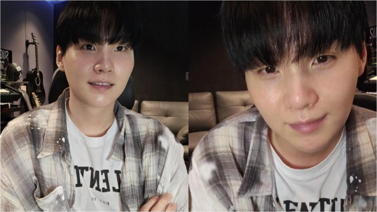 BTS: Suga goes live one last time before commencing his military service, tells ARMY 'there's no need to cry'