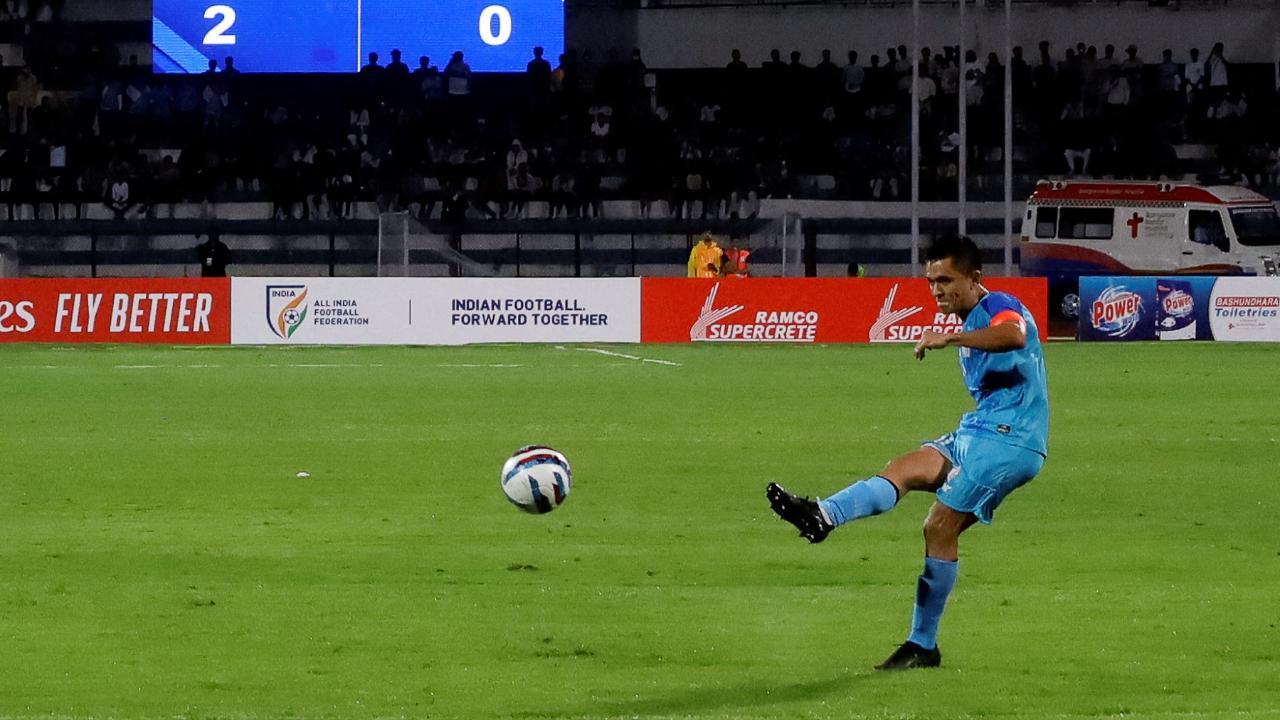 Sunil Chhetri secures his place in Indian squad for the Hangzhou Asian Games