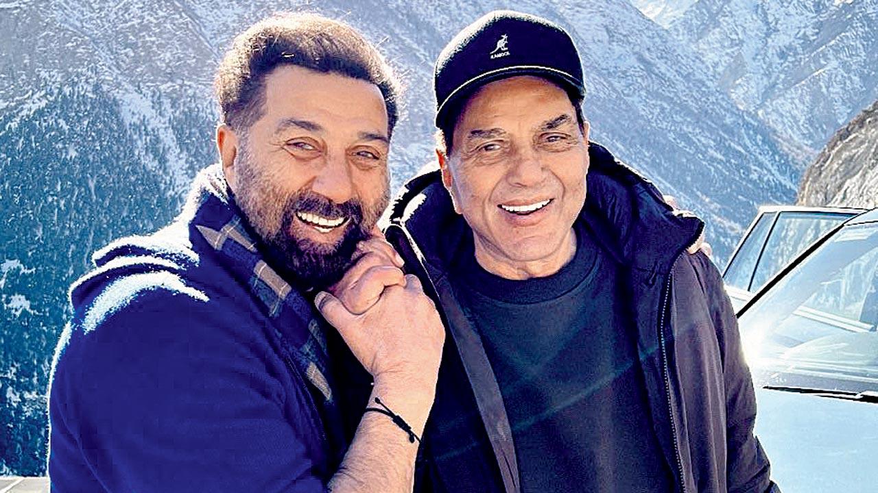 Sunny, Dharam head to US