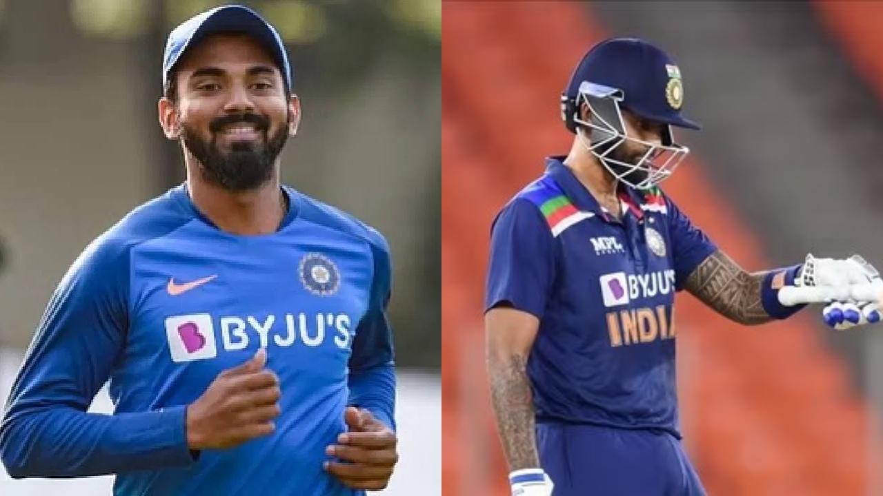 After the dismissal of both the openers captain KL Rahul scored 58 runs off 63 balls and India's Surya Kumar Yadav smashed 50 off 49 balls. Rahul remained unbeaten yesterday