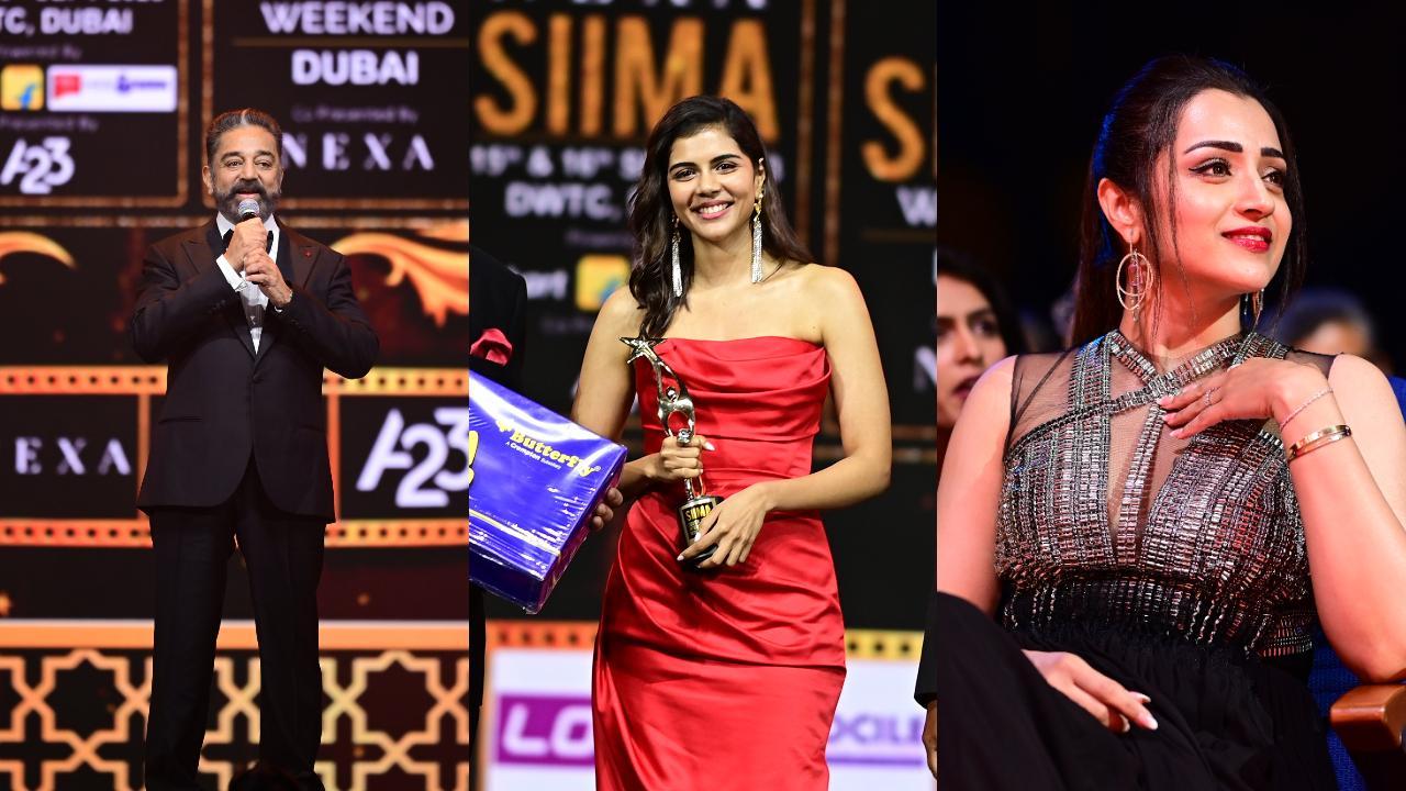 SIIMA Awards 2023: Kamal Haasan, Trisha, Tovino Thomas win big
