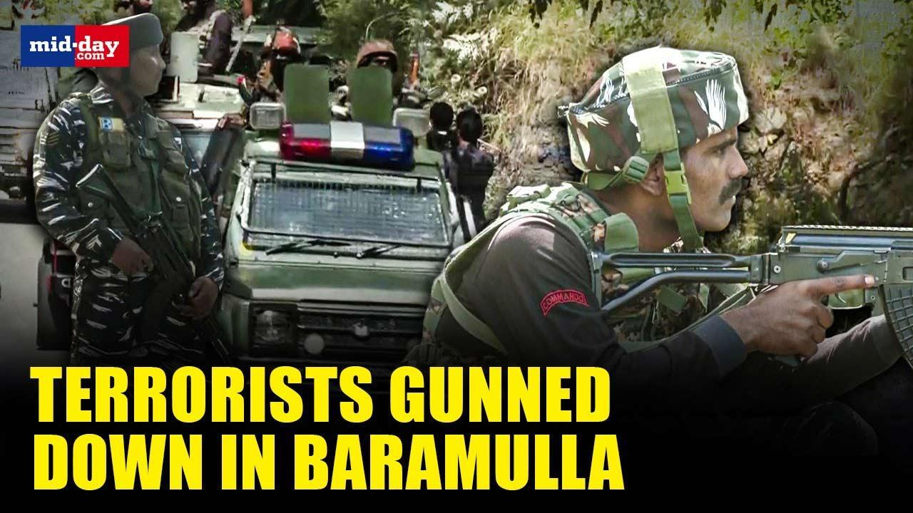 J&K: Two terrorists gunned down in Baramulla