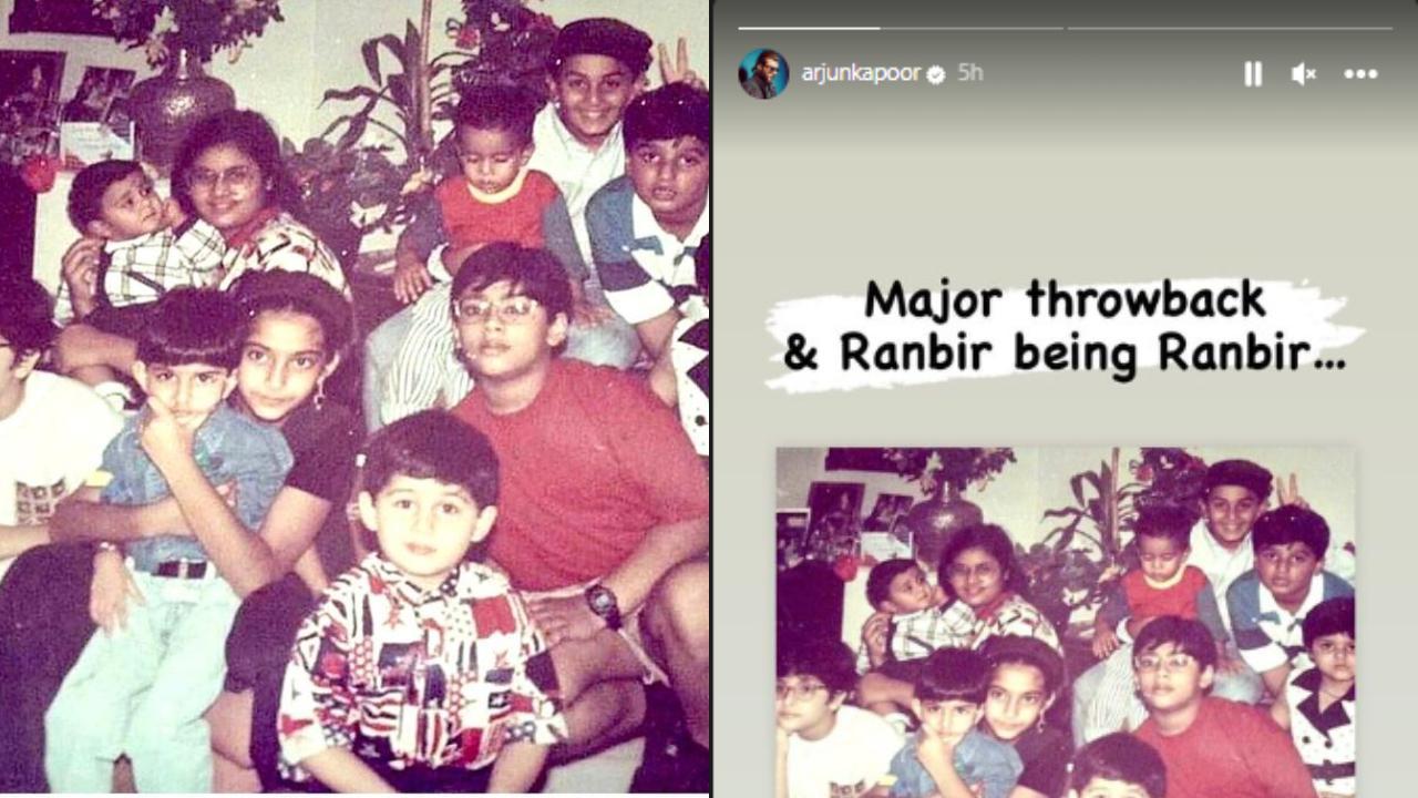 Arjun and Armaan share an adorable childhood pic - can you recognize the stars?