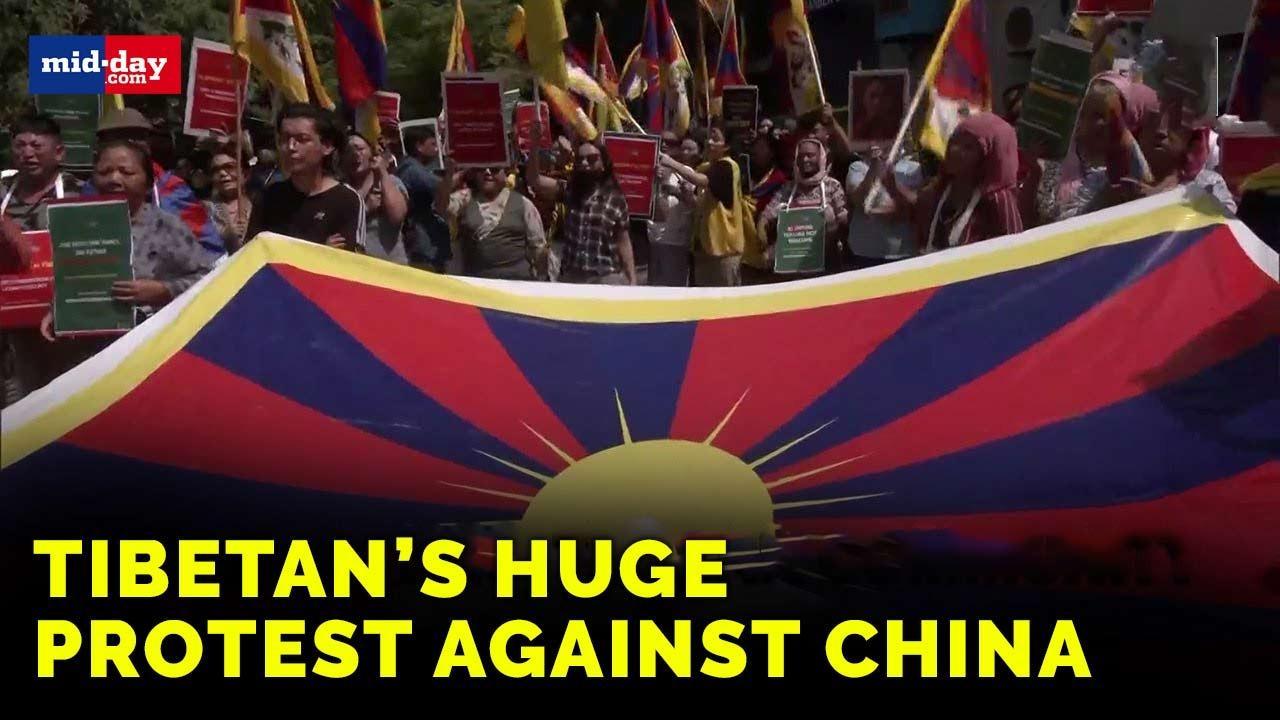 G20 Summit 2023: Tibetan community stages protest in Delhi against China
