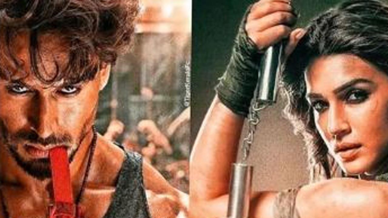 Tiger Shroff reacts to Kriti Sanon’s first look from ‘Ganapath’