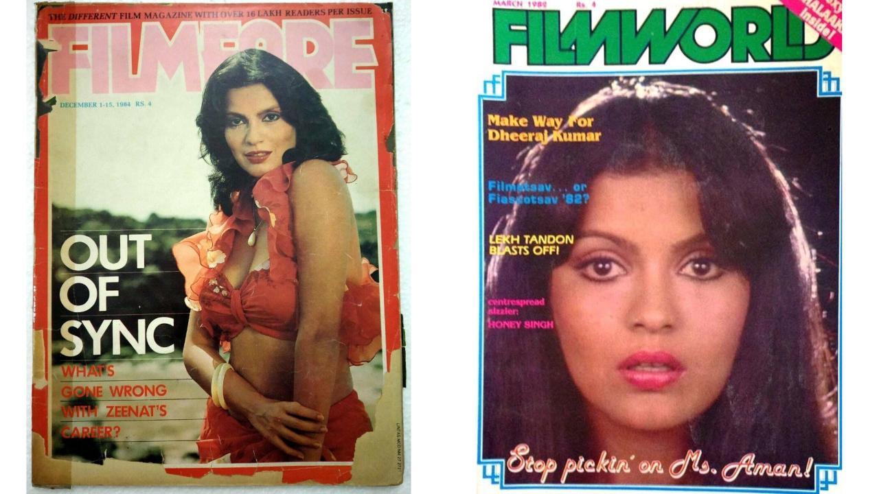 Zeenat Aman talks about coping with the 'viciousness' of the media; shares magazine headlines from '80s