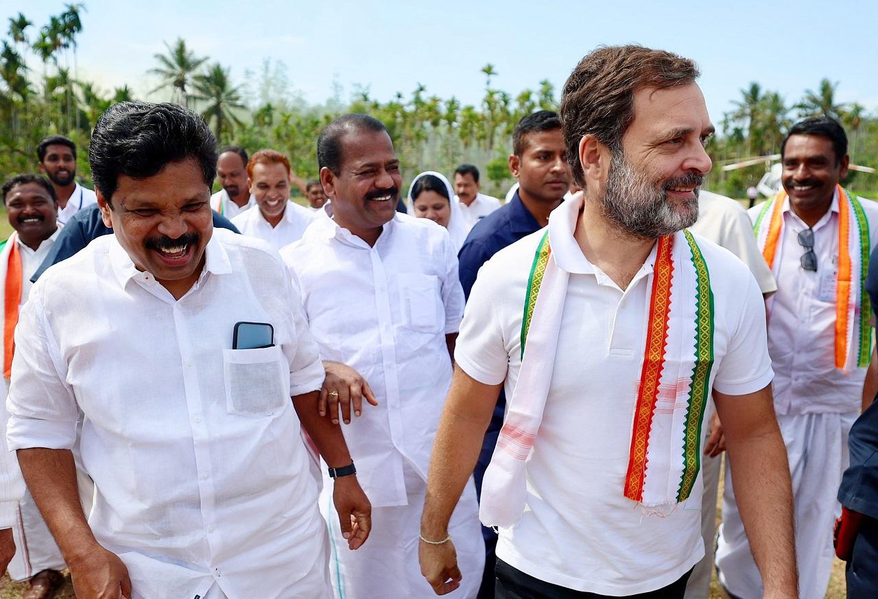 Rahul arrived here in the state for a two-day tour and he will also hold a United Democratic Front (UDF) rally in Kozhikode in the evening and take part in several programmes in his constituency