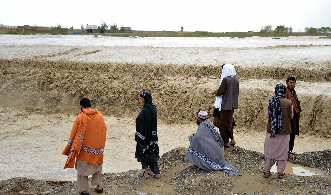 The flooding also damaged around 800 hectares of agricultural land, and more than 85 kilometres (53 miles) of roads, Saiq said