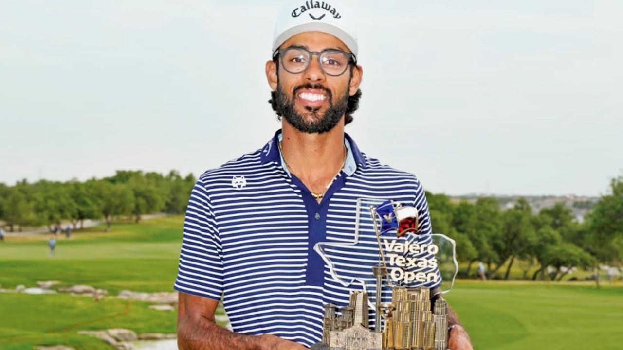 Indian-American Bhatia wins Texas Open; books Augusta Masters spot