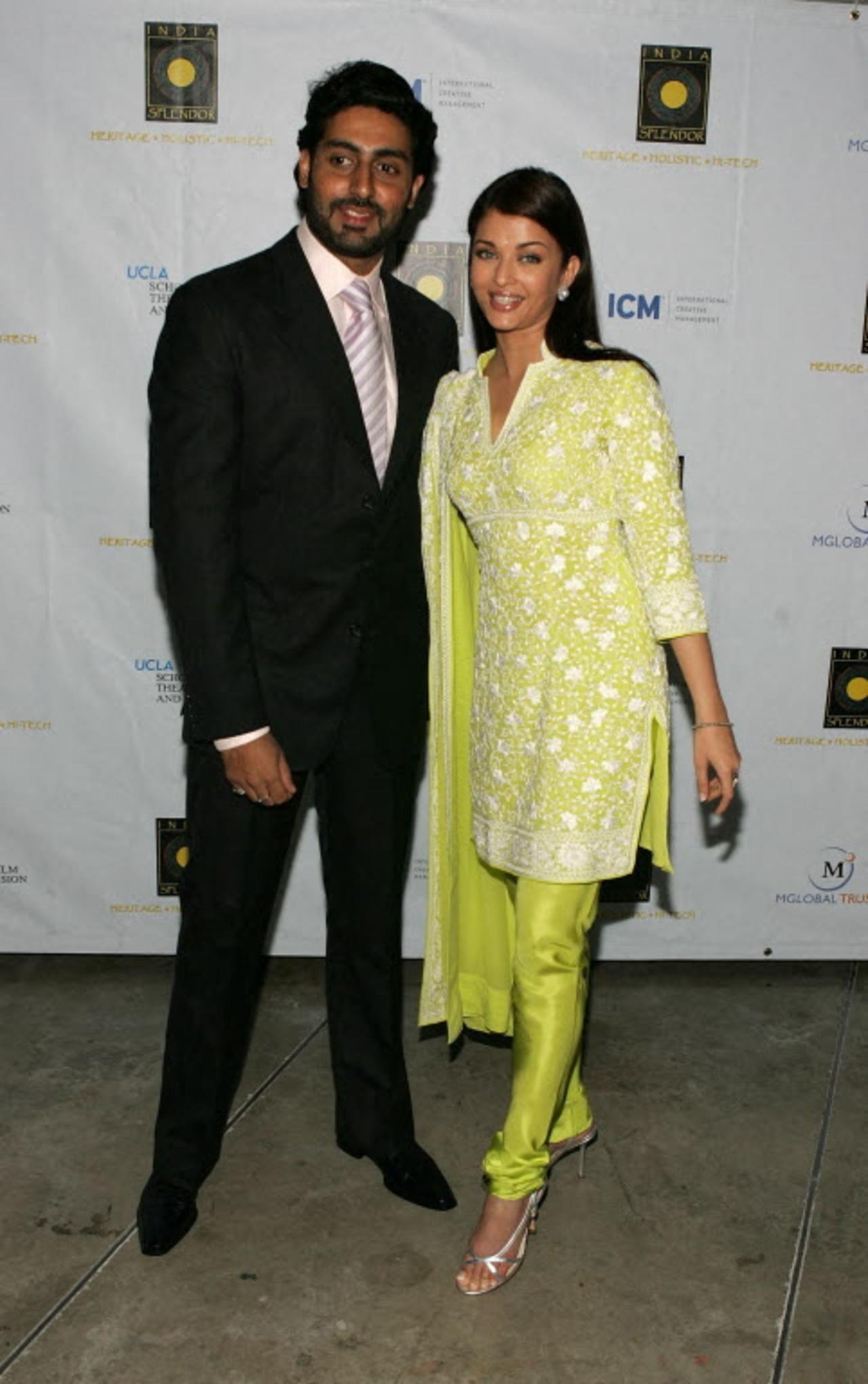 Here the two attend the screening Of ‘Guru’ at the Billy Wilder Theatre in Westwood, California. 