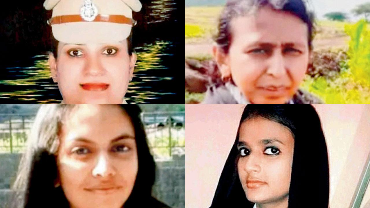 Dr Kinjal Shah; Tarannum Kamruddin Ansari fell into the sea in 2016 while taking selfies; Kirti Vyas was killed by her co-workers in 2018; API Ashwini Bindre was murdered in 2016 and her body was dumped into the Vasai Creek