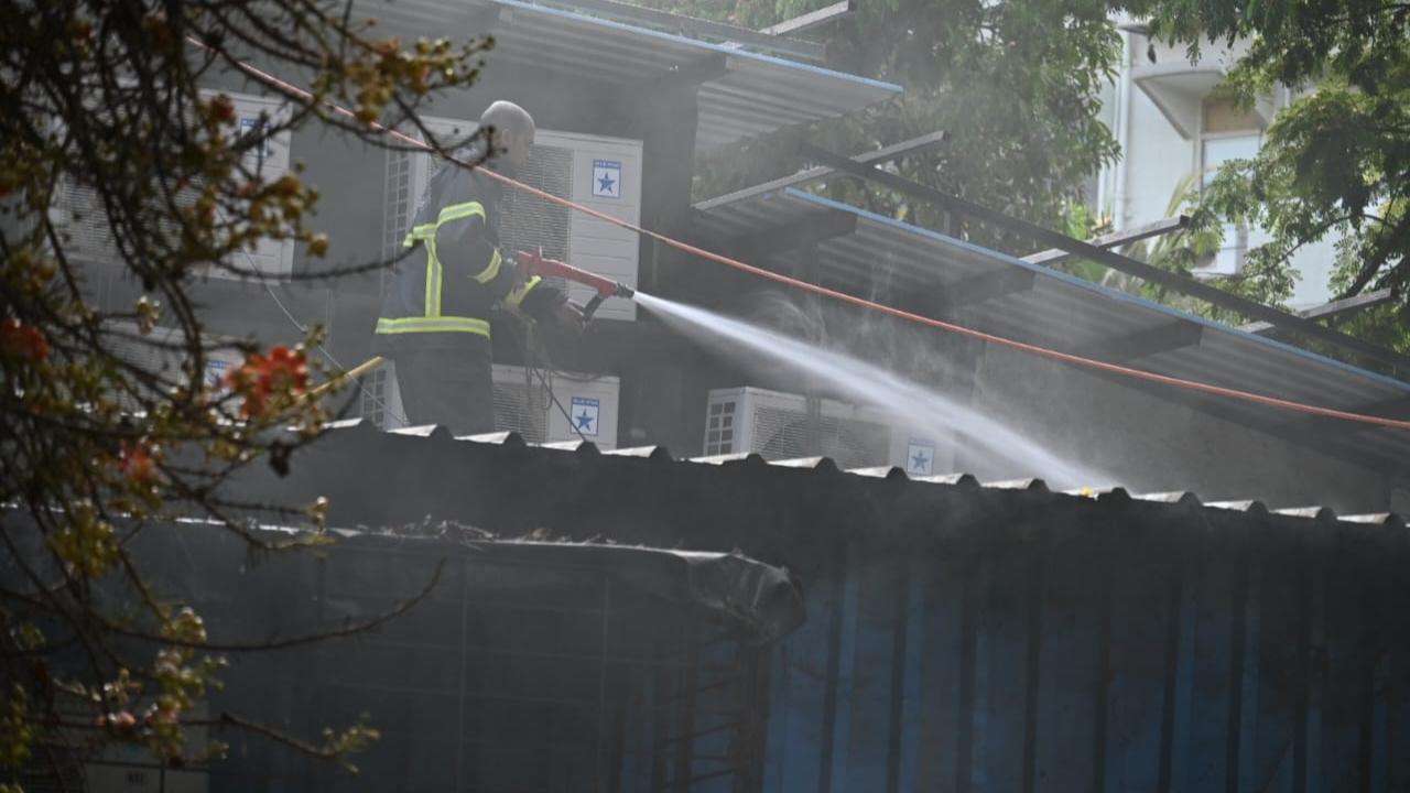 Following the information of blaze at the BJP office, multiple agencies including the Mumbai Police, BEST, and the Brihanmumbai Municipal Corporation (BMC) ward staff rushed to the spot