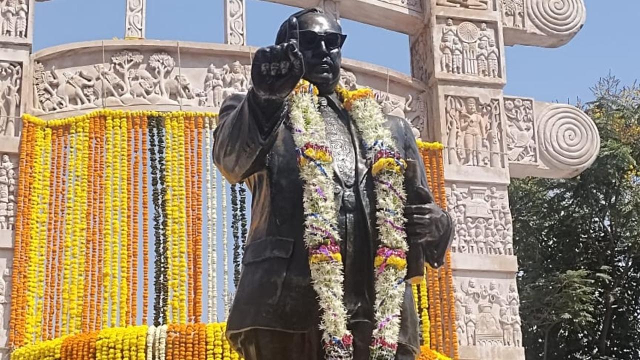 The police had said that 133rd Jayanti of Bharat Ratna Dr Babasaheb Ambedkar's followers are expected to visit the city's Chaitya Bhoomi in large numbers