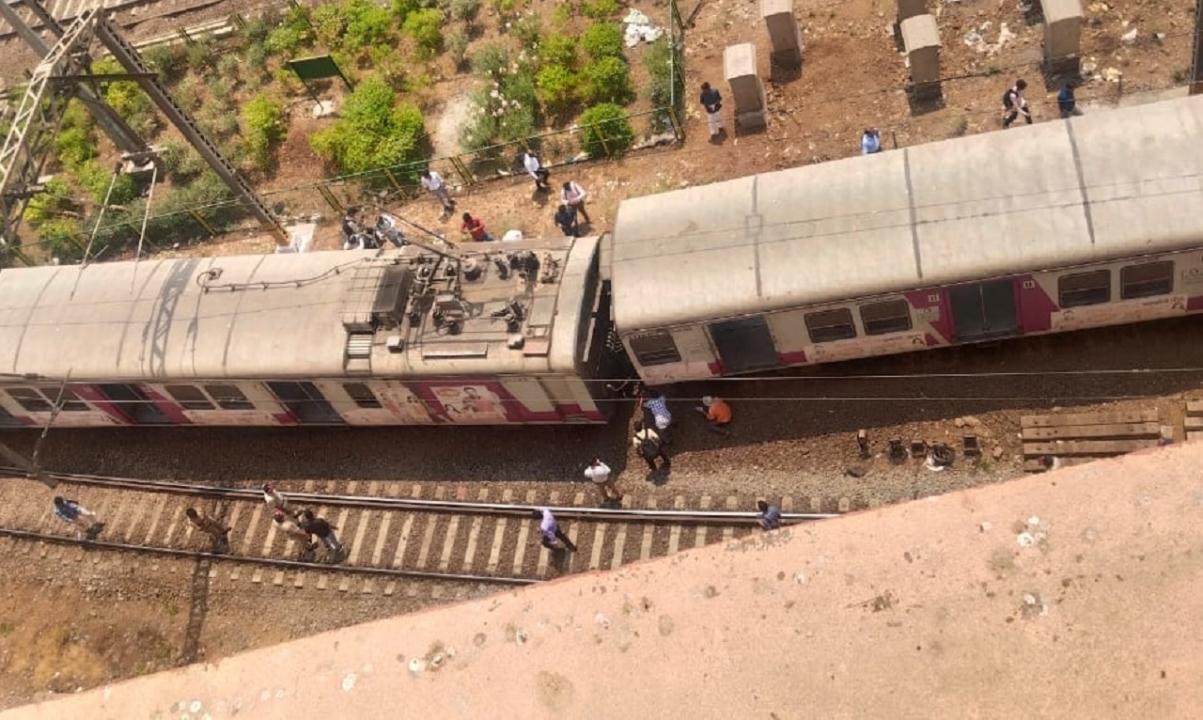 Mumbai local train coach derails at CSMT; no passenger injured