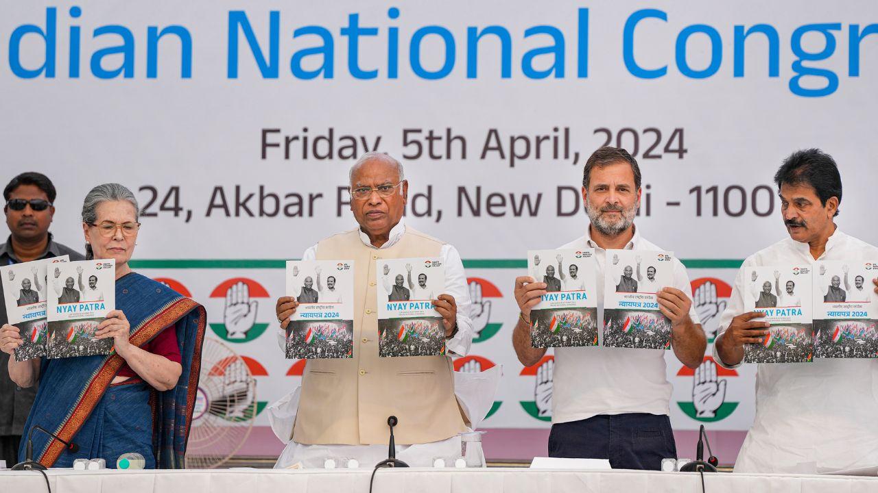 Congress vowed to provide a legal guarantee for Minimum Support Prices (MSP) recommended by the Swaminathan Commission.