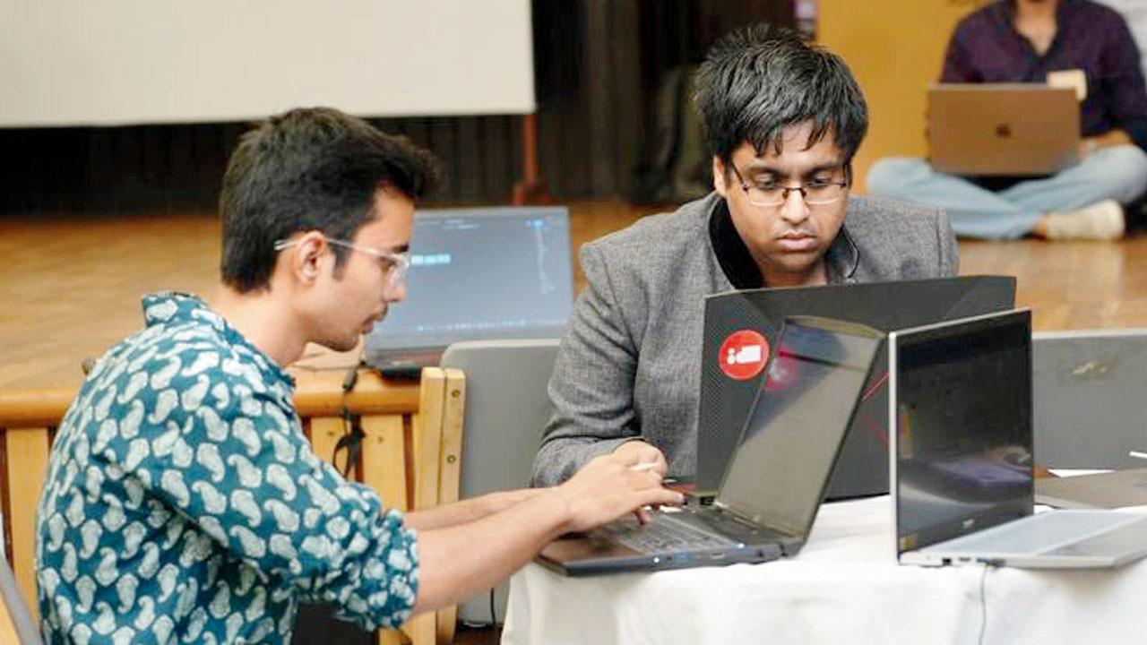 Designers at work during the Delhi edition in March
