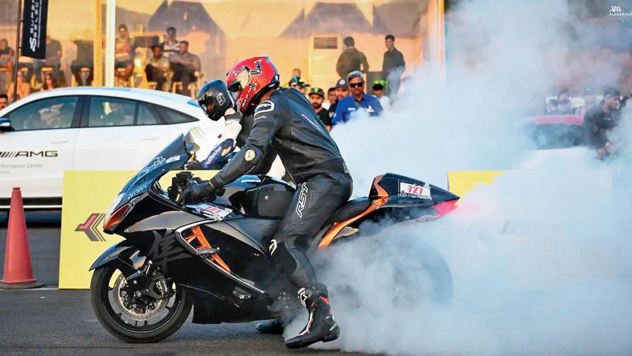 The drag race will feature both two and four-wheelers
