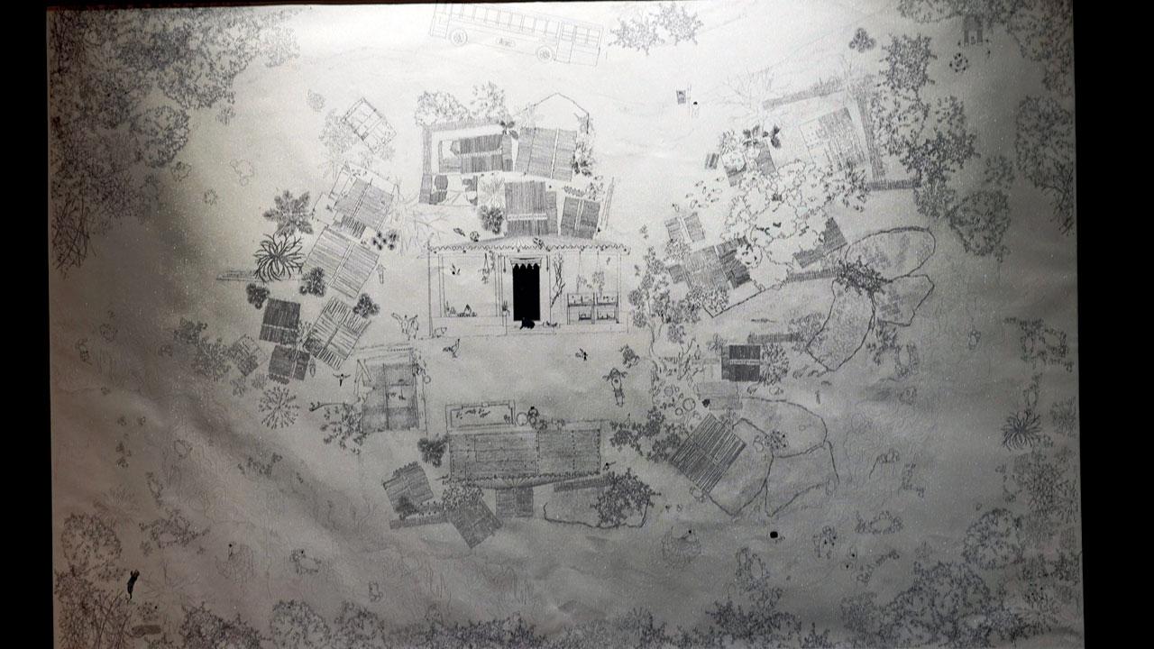 A closer look at the map. Pics/Aditi Haralkar