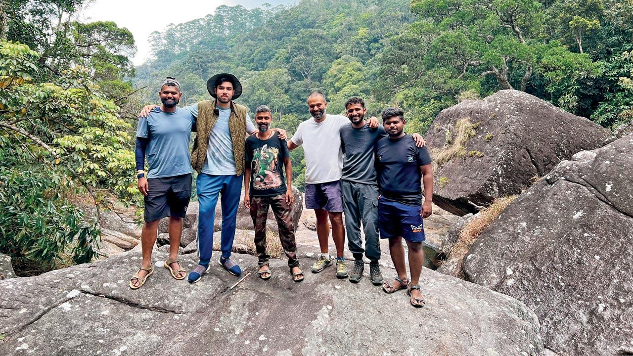 The field team that discovered the Cnemaspis vangoghi: Akshay Khandekar, Tejas Thackeray,  Swapnil Pawar, Ishan Agarwal, Satpal Gangalmale, and Vivek Waghe 