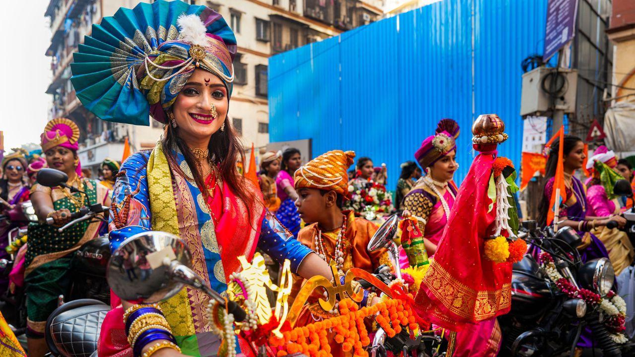 Why women wear nauvari sarees on Maharashtrian festivals like Gudi Padwa
