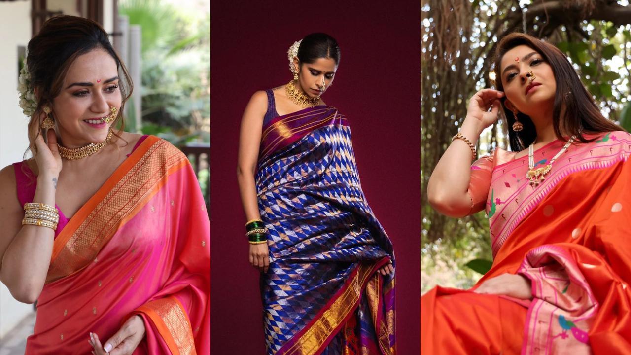 From Amruta to Sonalee Kulkarni, ethnic looks inspired by Marathi actresses