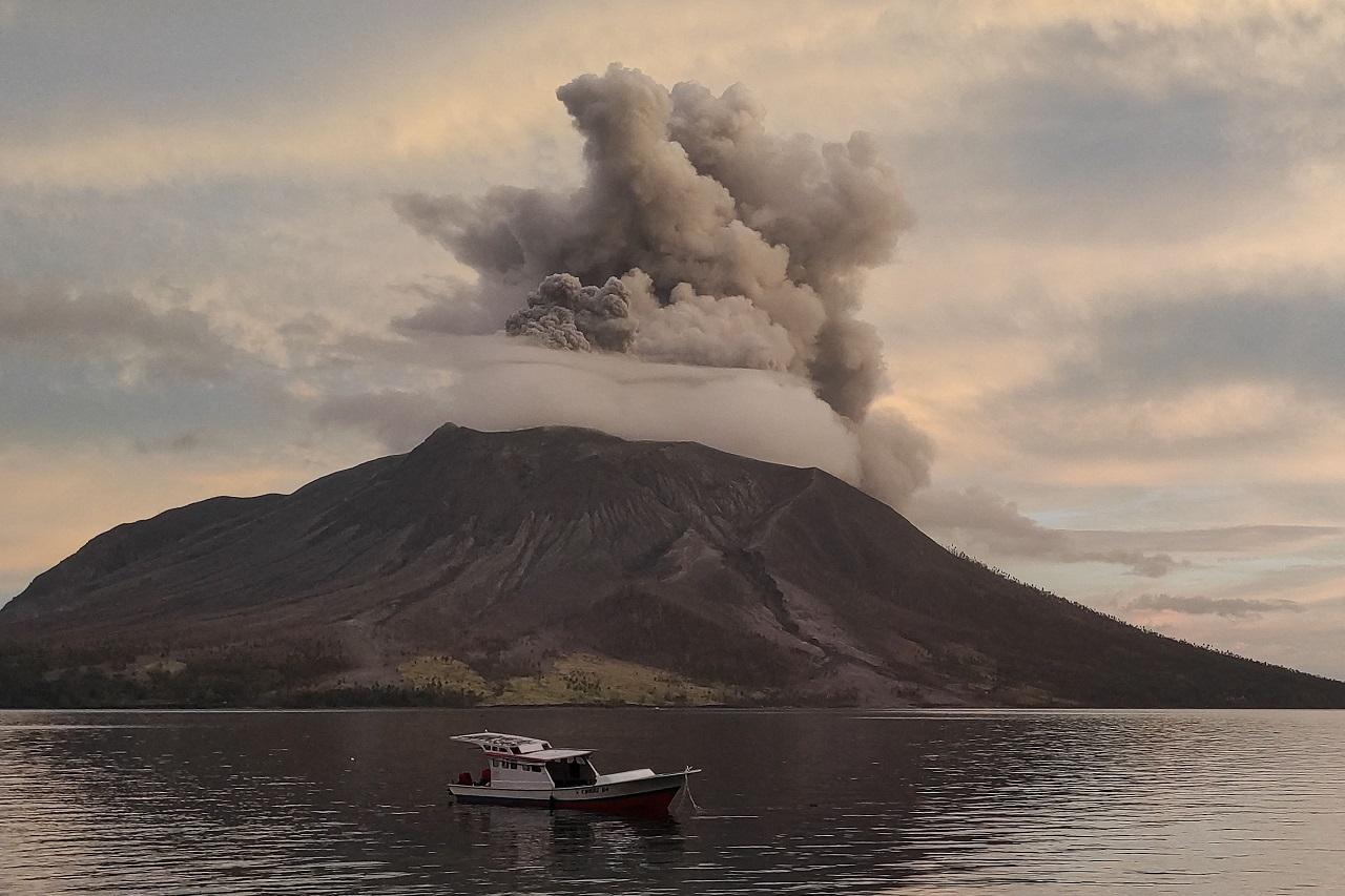 Danger continued with the possibility of small-scale eruptions, which could cause rock slides and other damage in the immediate area of the volcano