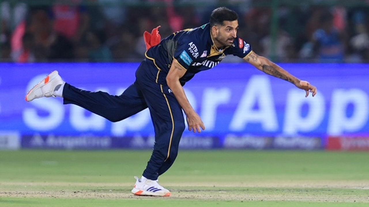 Gujarat Titans pacer Mohit Sharma. PIC/GETTY IMAGES