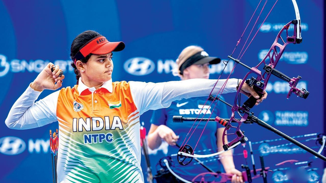India’s Jyothi shoots hat-trick of golds