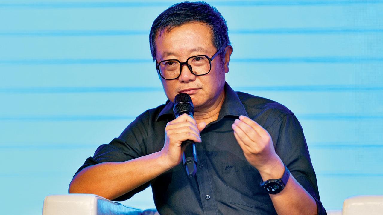 Liu Cixin, author of the book