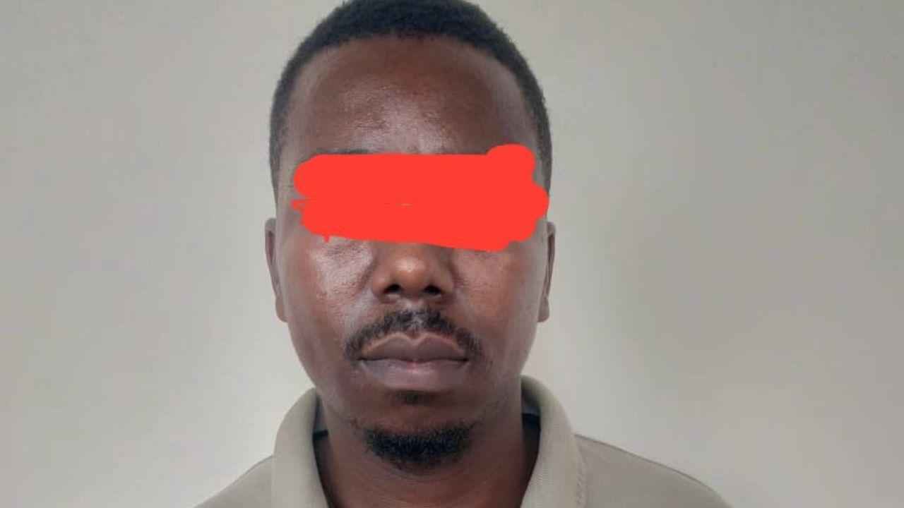 BO Afo, the accused arrested/ Sourced Photo