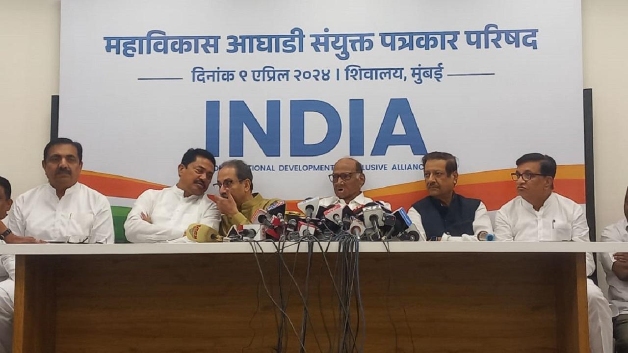 Addressing a press conference at 'Shivalaya', the Shiv Sena (UBT) office in south Mumbai, party head and former state chief minister Uddhav Thackeray said the seat-sharing deal has been reached and in an alliance, winning is important and defeating the BJP is the goal