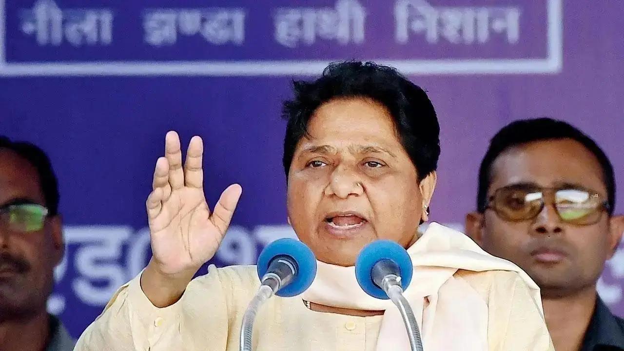 BSP chief Mayawati. Pic/File