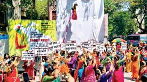 Mumbai: Mulund locals ring in Gudi Padwa with anti-PAP protest