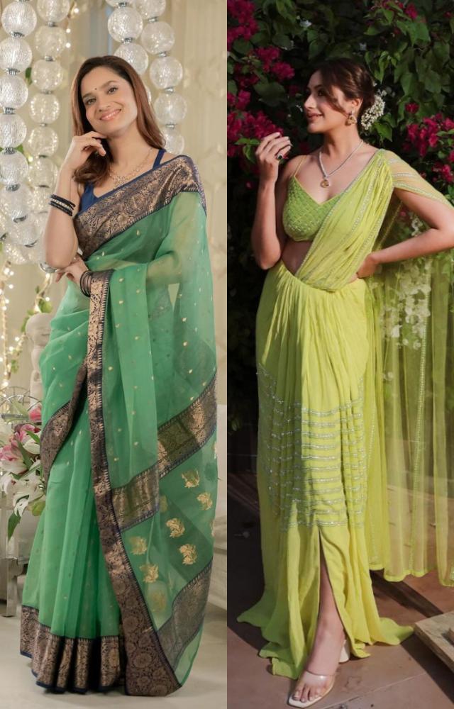 Navratri Day 4: TV actresses in green