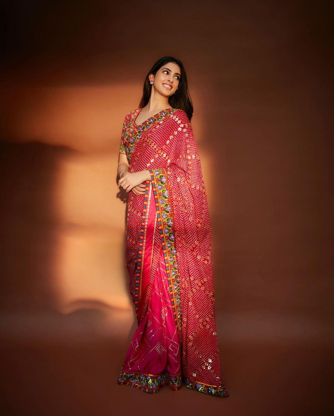 Do you have a wedding to attend and are worried about what to take inspiration from? Worry not, we've got you covered by bringing looks from the sweetest, Navya