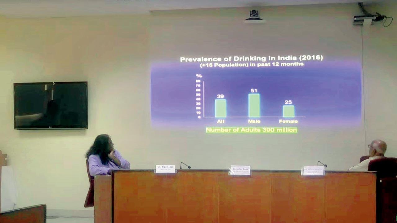 Statistical data Dr Abhay Bang presented during his lecture at TISS