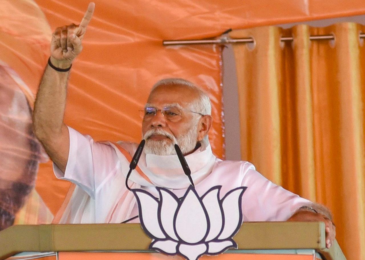 Addressing an election rally at Jamui, PM Modi refrained from mentioning Pakistan by name, but said that under the BJP-led NDA government, 