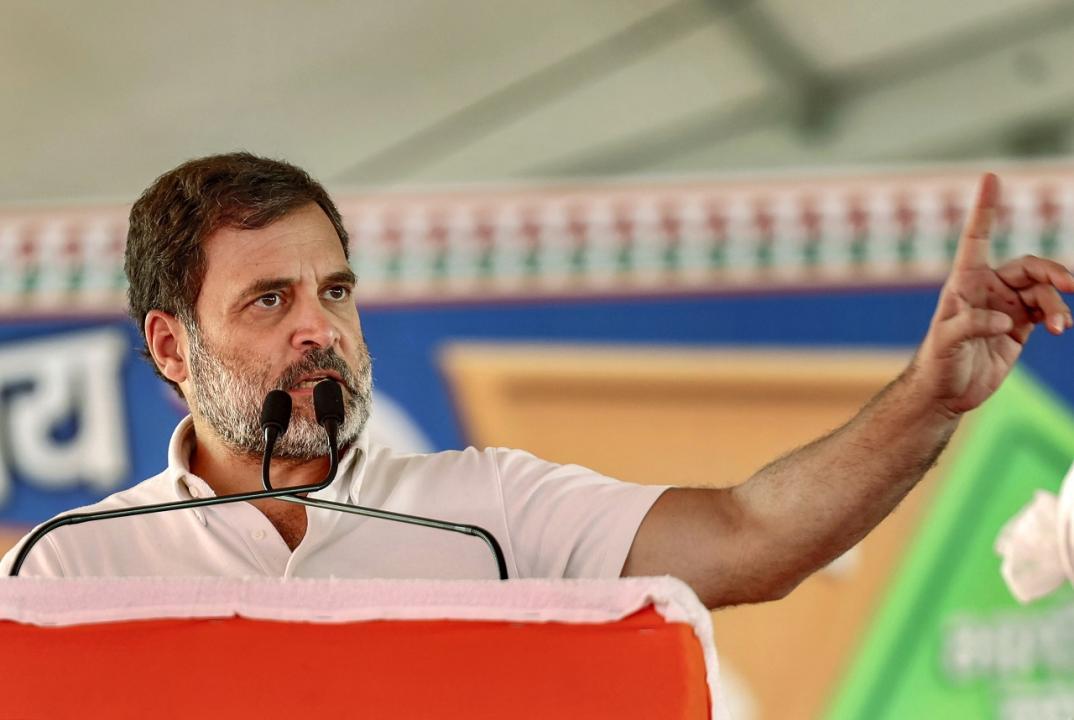 Rahul Gandhi slams BJP, says history doesn't change by 