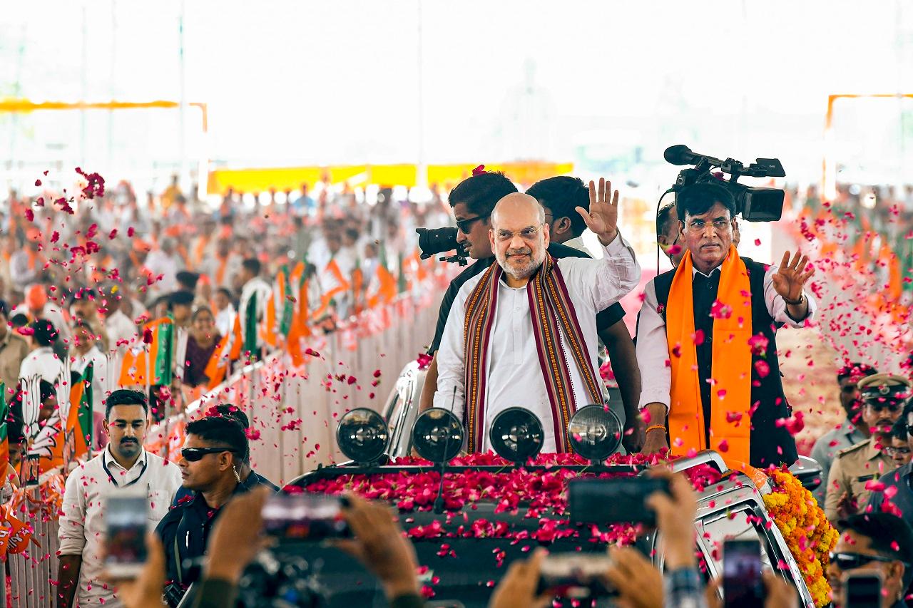 Shah said that when Article 370 was scrapped, Congress leader Rahul Gandhi opposed the move, saying it would lead to a river of blood flowing in Kashmir