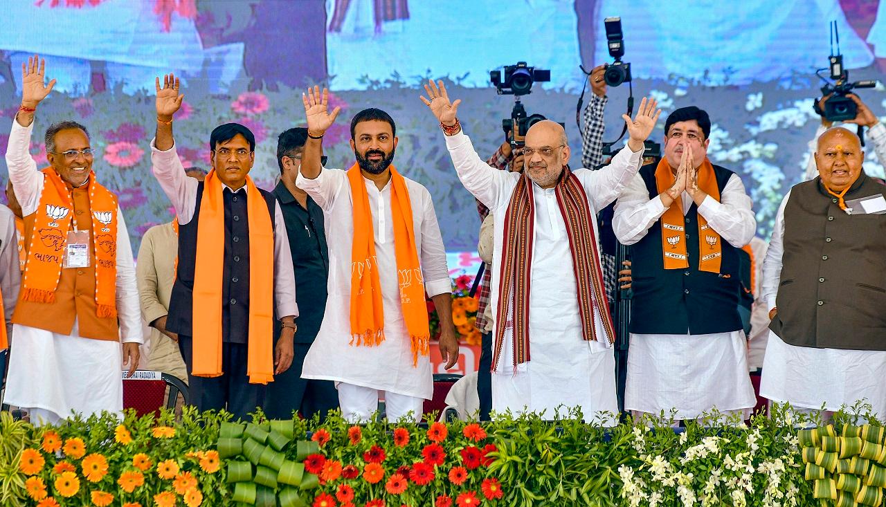 He was addressing an election rally at Porbandar in Gujarat in support of the Bharatiya Janata Party (BJP) candidate Mansukh Mandaviya