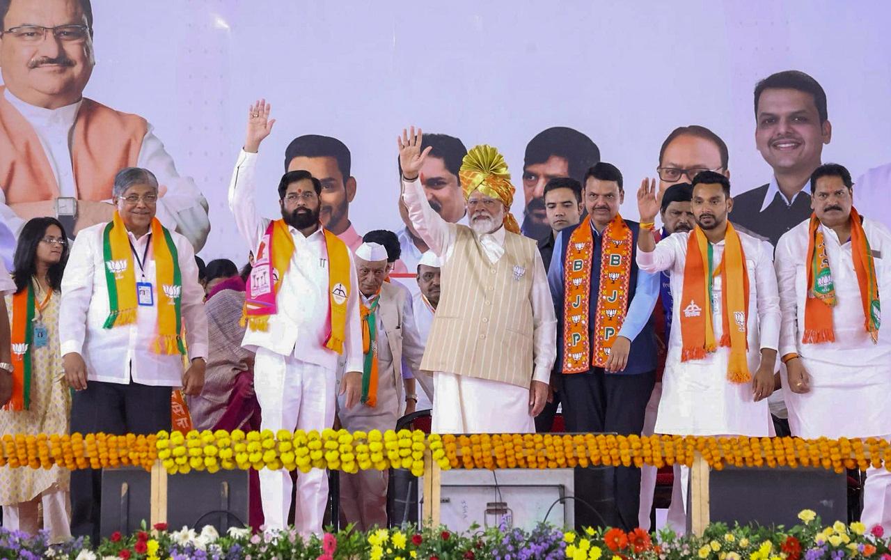 Addressing a campaign rally at Kolhapur in western Maharashtra, Modi also said the opposition bloc cannot even reach a three-digit figure or even 